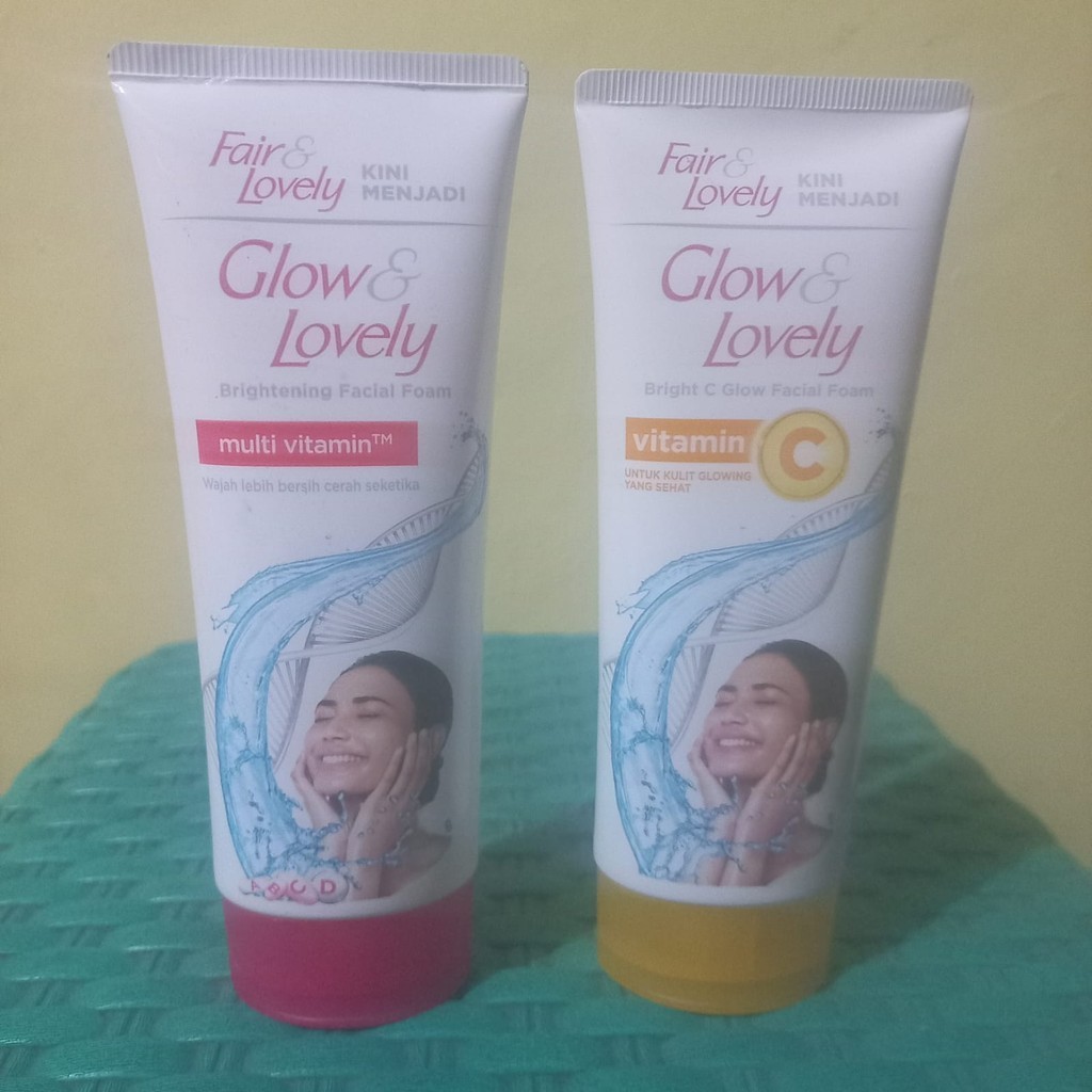 Jual Fair And Lovely Facial Foam Glow Lovely Multivitamin Facial Foam