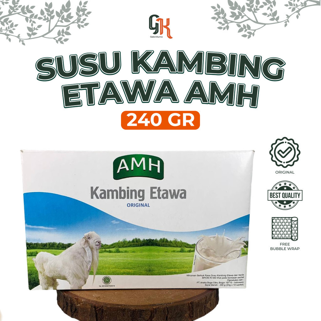 Jual Susu Kambing Etawa Amh Original Box Gr Sachet Shopee