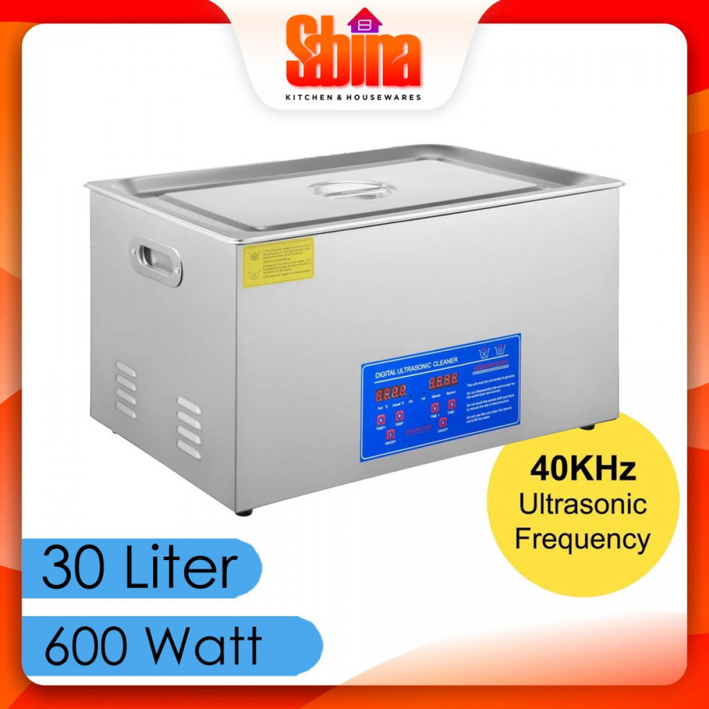 Jual Mesin Pembersih Ultrasonic Cleaner Digital Perhiasan Jam 30 Liter