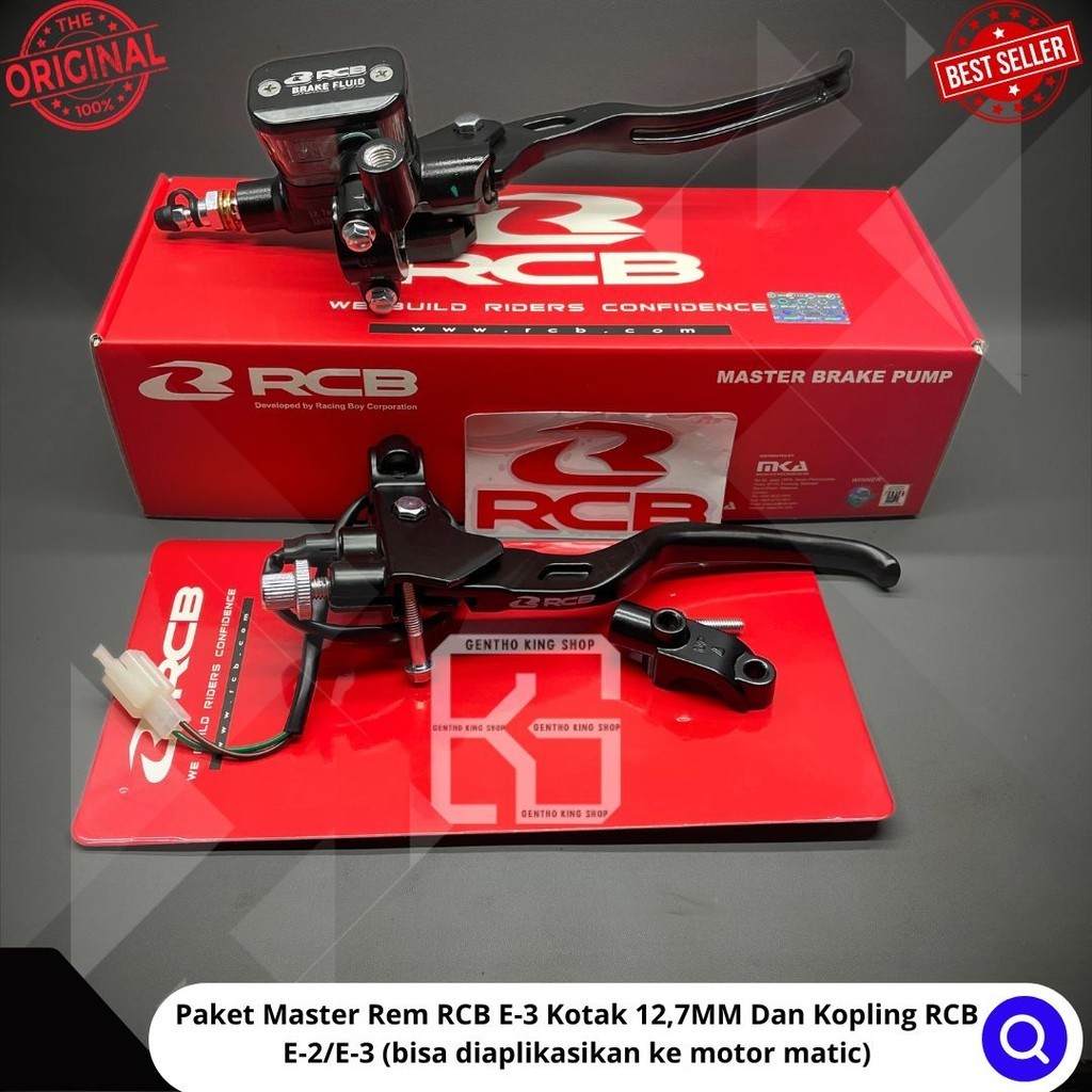 Jual Paket Master Rem RCB E 3 Kotak 12 7MM Dan Kopling RCB E 2 Bisa