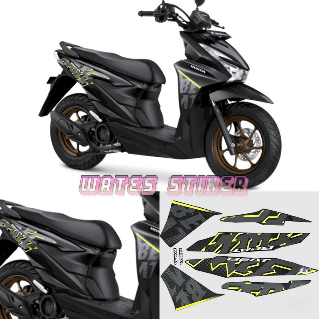 Jual Striping Decal Polet Sticker Honda Beat Street Full