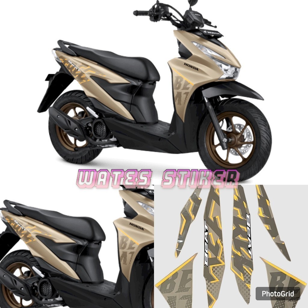 Jual Striping Decal Polet Sticker Honda Beat Street 2024 2025 Full