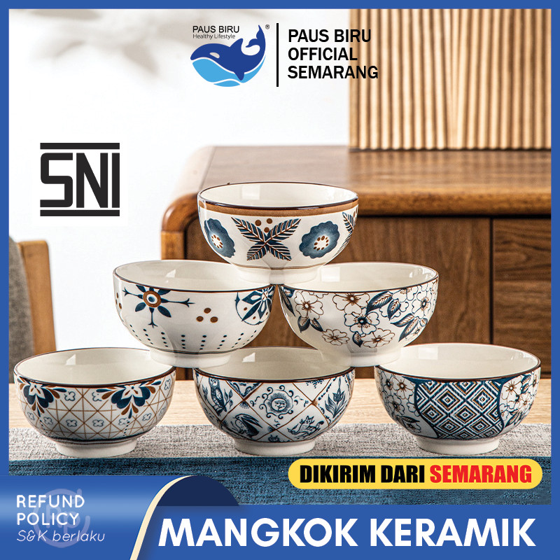 Jual Paus Biru SNI SET MANGKOK KERAMIK ALL IN ONE HAMPERS