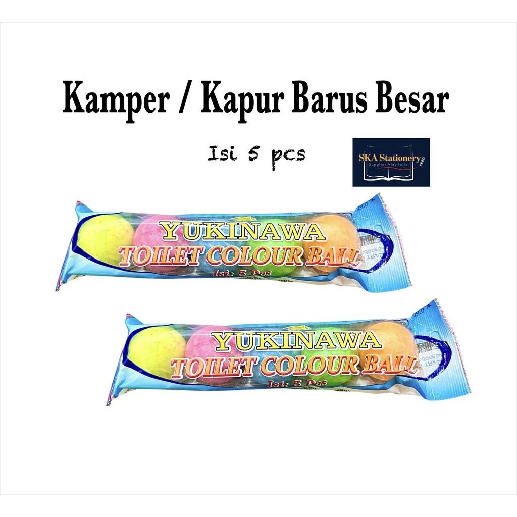 Jual Kapur Barus Kamper Toilet Kamar Mandi Putih Warna Besar Pak