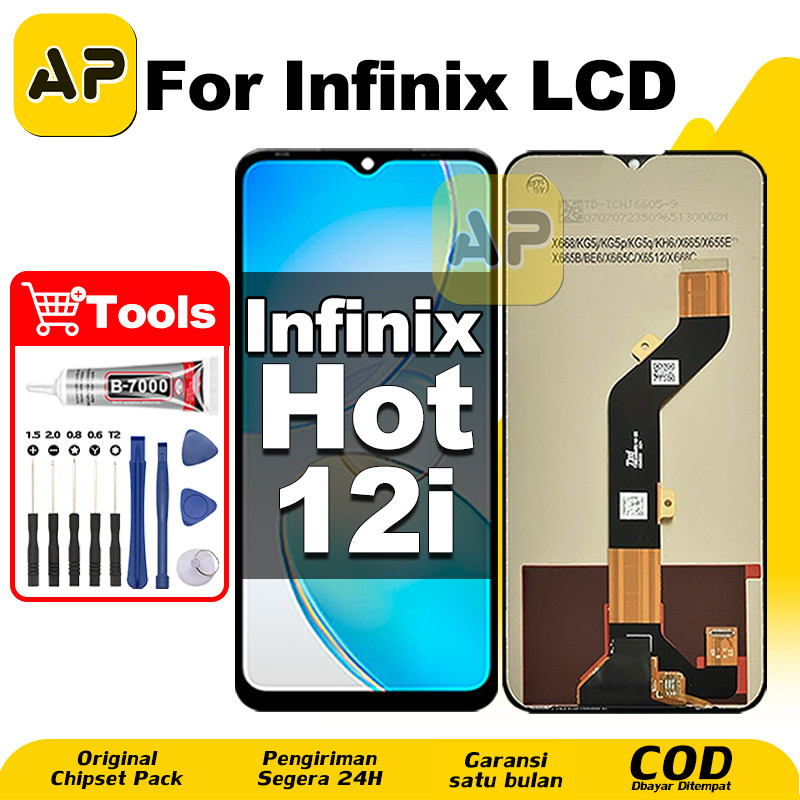 Jual Original LCD FOR Infinix Hot 12I TouchscreenFullset Asli Ori