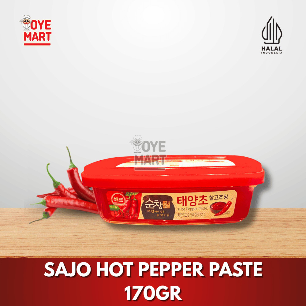 Jual SAJO GOCHUJANG HOT PAPER PASTE GR SAMBAL PASTA KOREA PEDAS