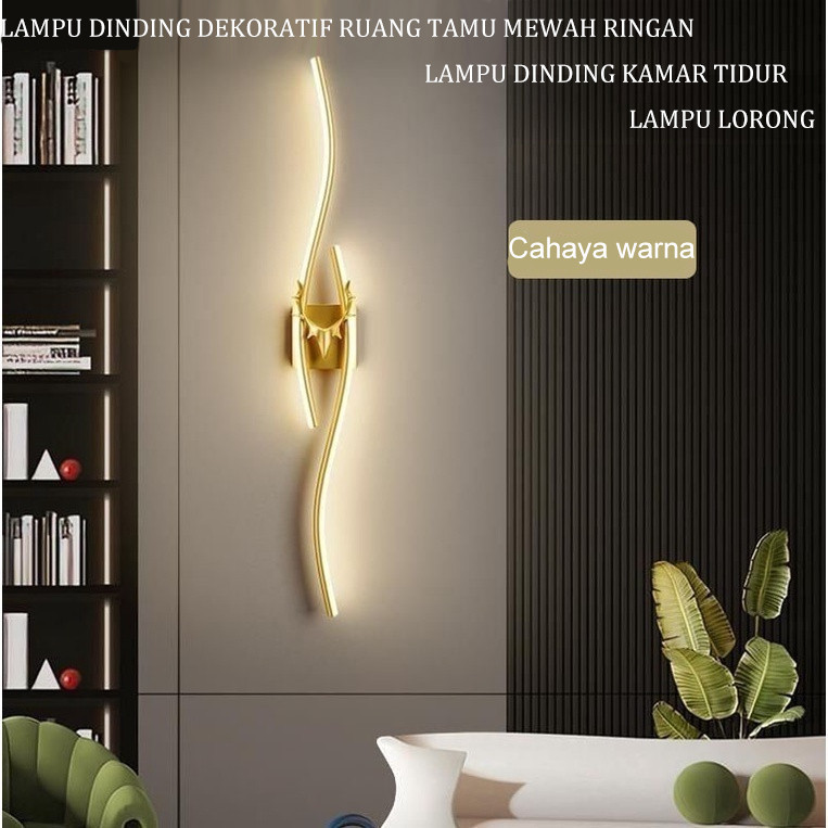 Jual Lampu Dinding Kamar Tidur Tempel Aesthetic Hias Ruang Tamu