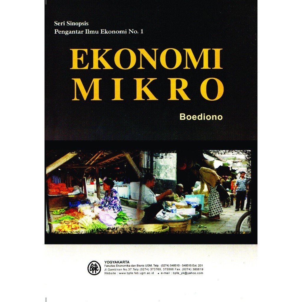 Jual Buku Ekonomi Mikro Seri Sinopsis Pengantar Ilmu Ekonomi No