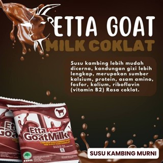 Jual Etta Goat Milk Cokelat Sachet Egm Cokelat Egm Rasa Coklat