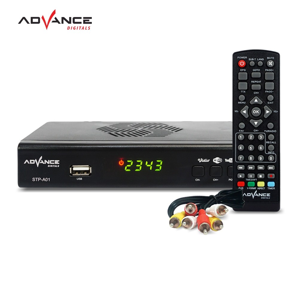 Jual Advance Set Top Box Tv Digital Receiver Penerima Siaran Full Hd