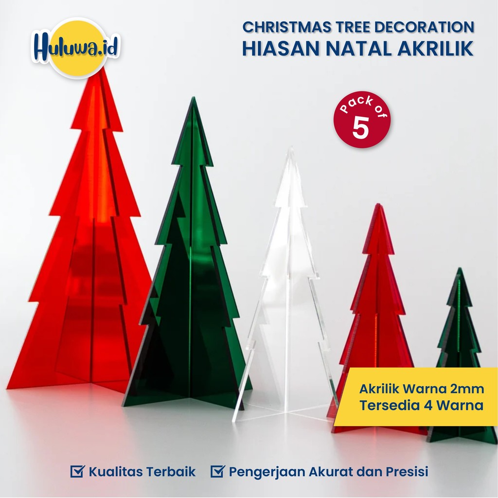 Jual Pajangan Dekorasi Pohon Natal Christmas Tree Decoration Hiasan