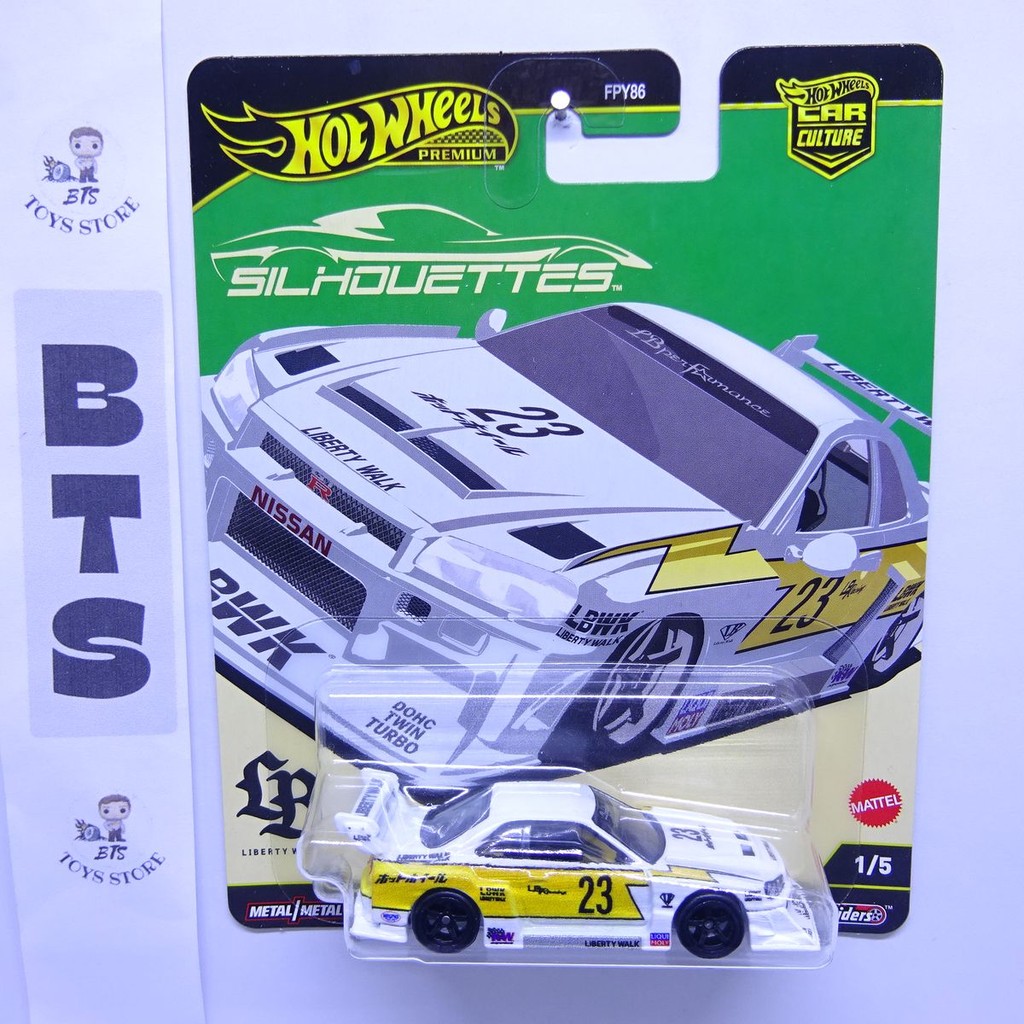 Jual Hot Wheels Premium Silhouettes LB ER34 Super Silhouette Nissan