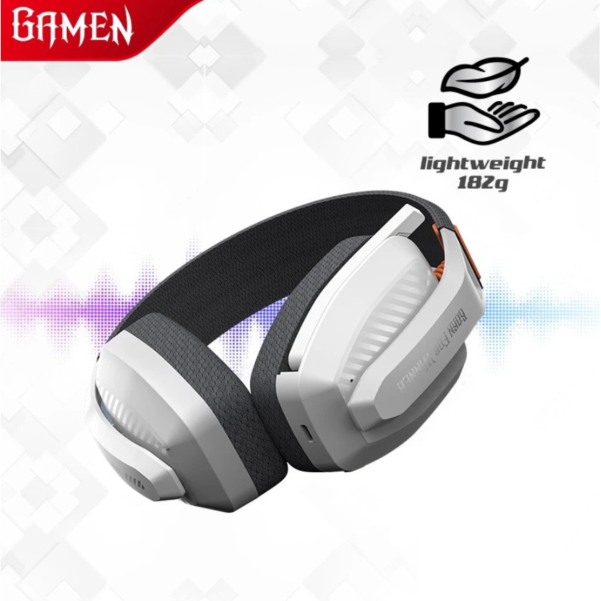 Jual Gamen Shadow Lite Wireless Bluetooth Gaming Headset Headphone Low