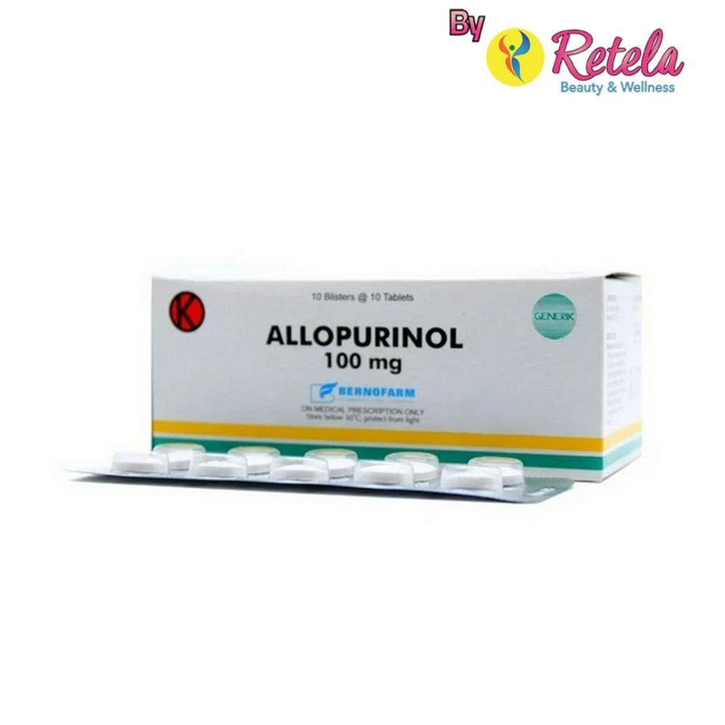 Jual Allopurinol Mg Strip Tablet Bernofarm Shopee Indonesia