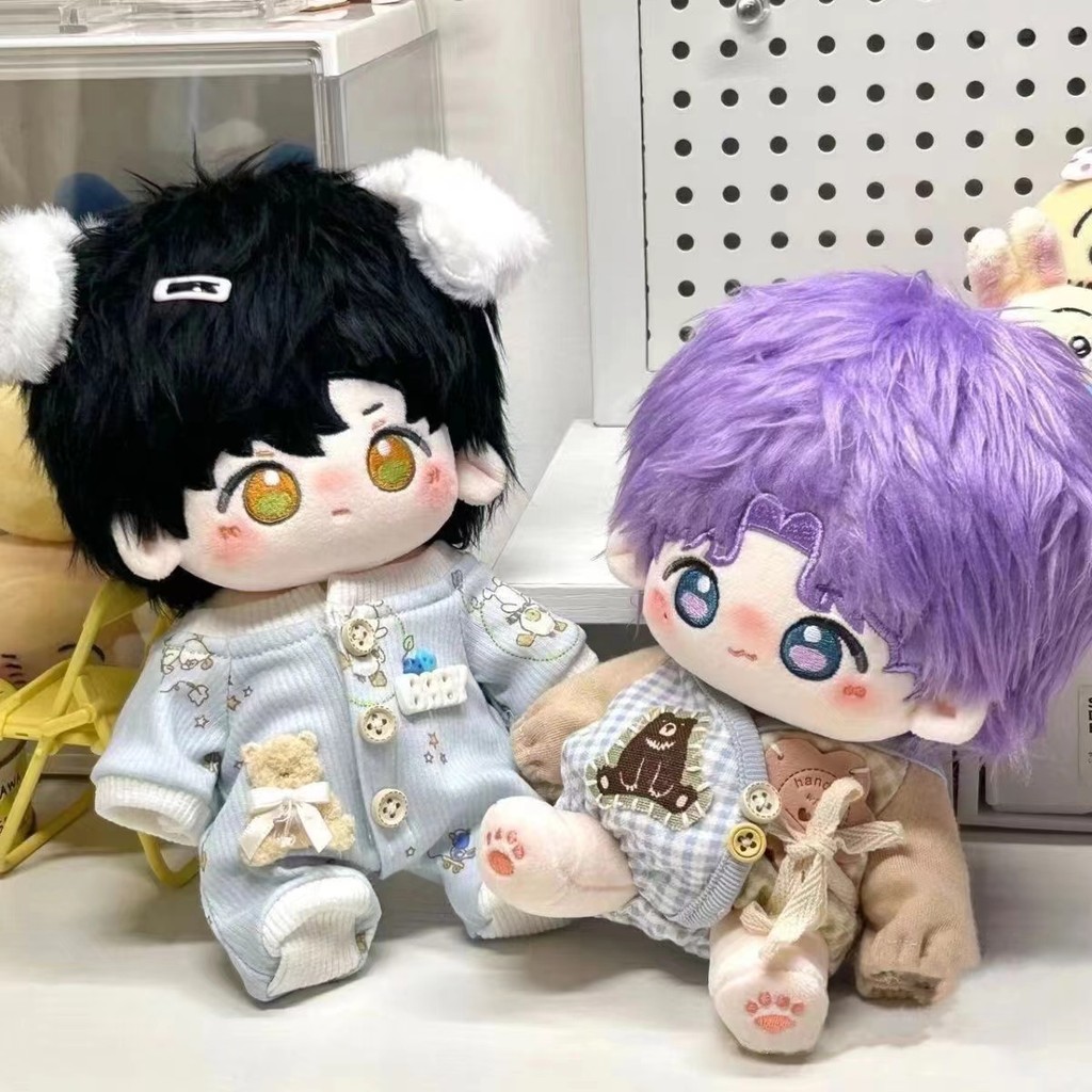 Jual 20cm Kawaii Naked Cotton Doll Cute Idol Stuffed Super Star Figure
