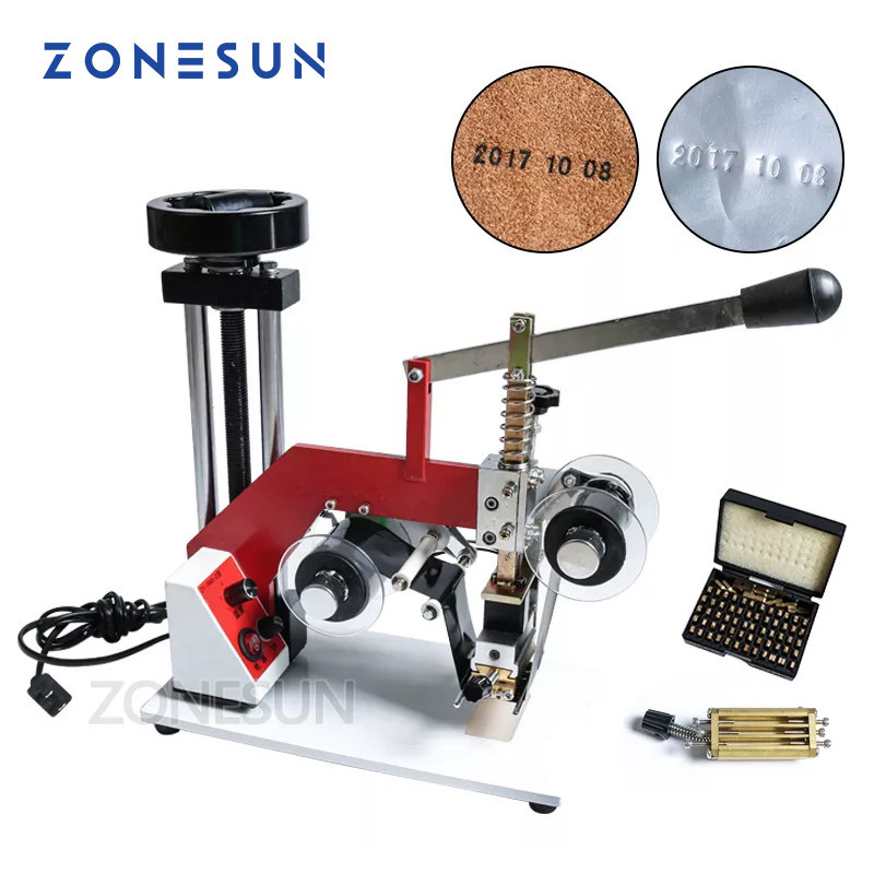 Jual SPECIAL PRICE ZONESUN ZY RM5 E 2 Color Ribbon Hot Printing Machine Date Code Ribbon Hot