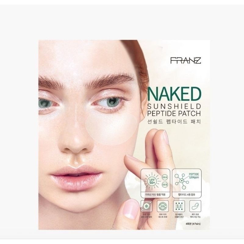 Jual Franz Naked Sunshield Peptide Patch Korea Patch Shopee Indonesia