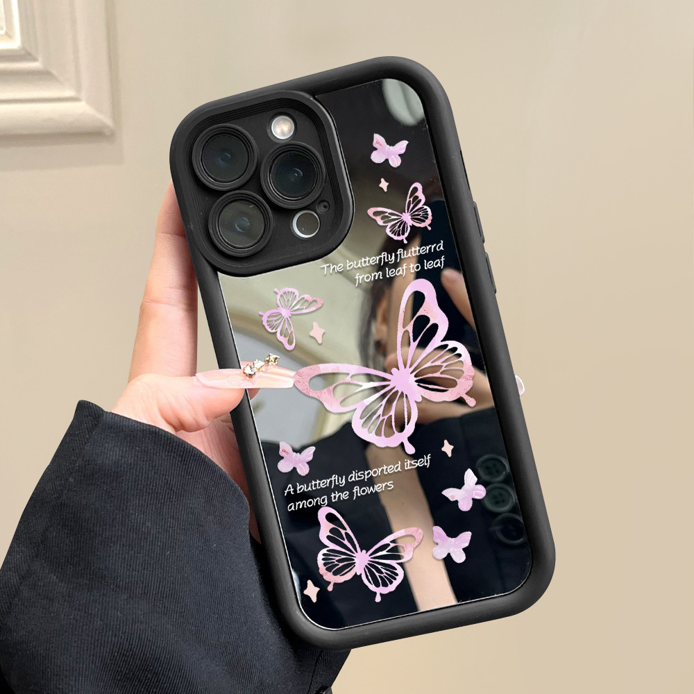 Jual Ucuc Compitable With Iphone Xr Exquisite Butterfly Pattern Soft