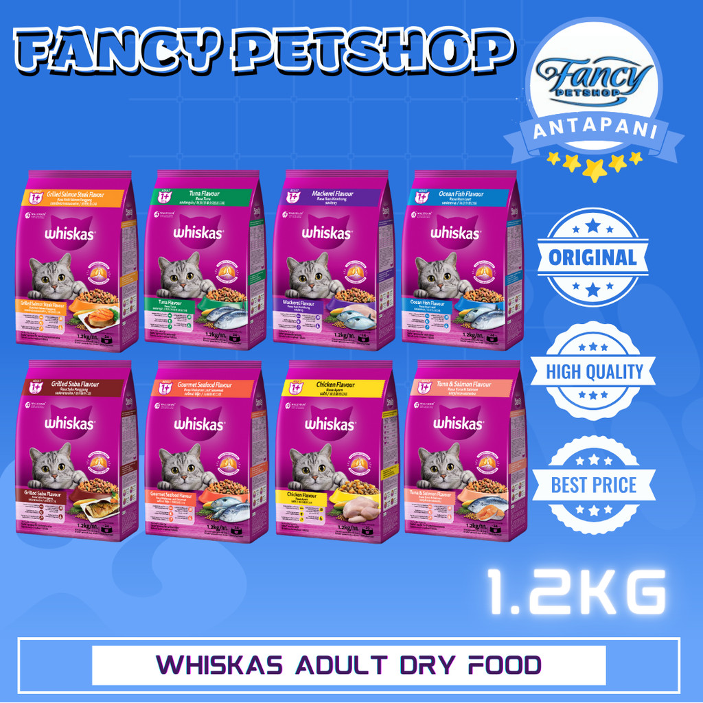 Jual Whiskas Adult Kg All Variant Makanan Kering Kucing Dewasa