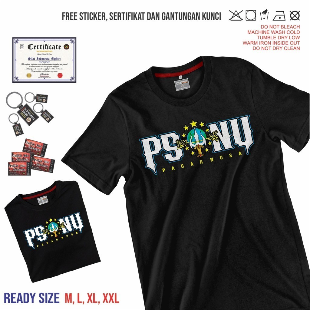 Jual Kaos Pagar Nusa Ipsi Pagar Nusa Arpansa Trisula Moslem Kaos Gasmi