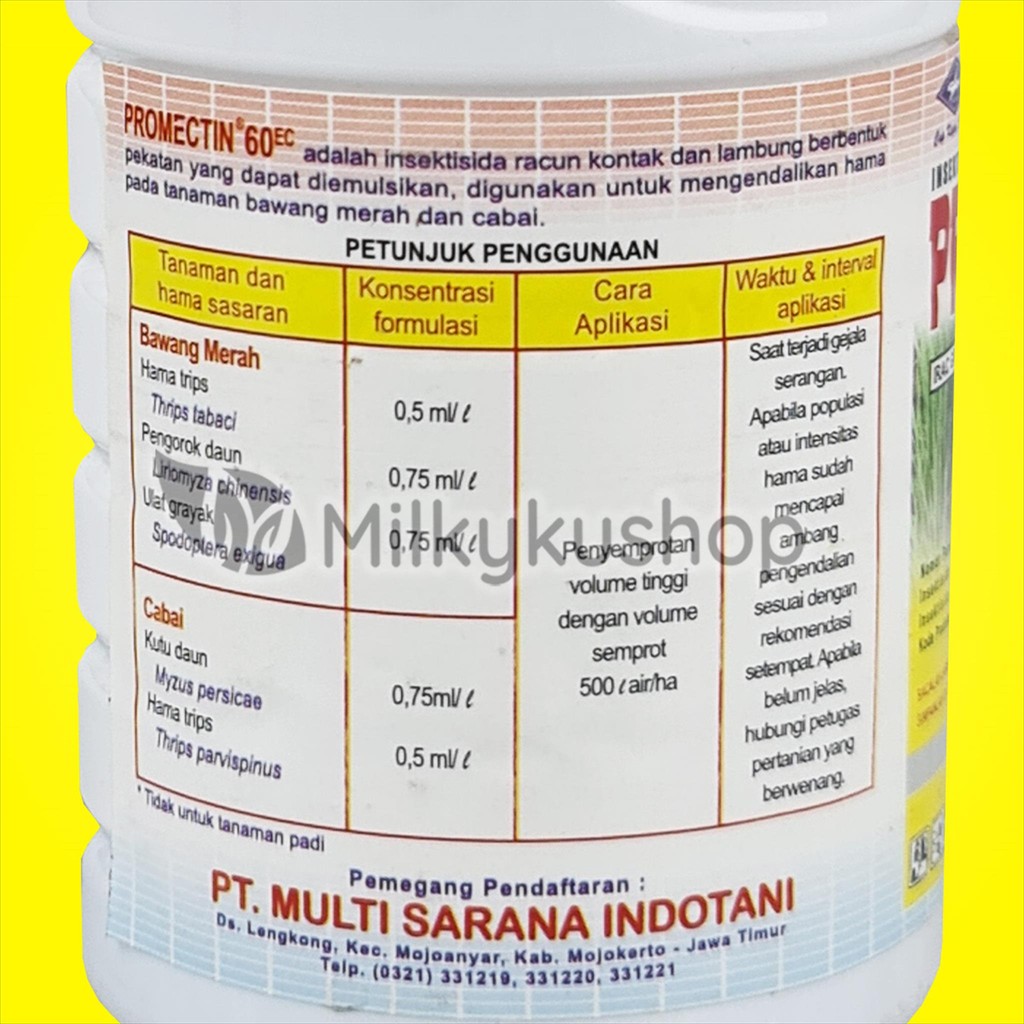 Jual Promectin Ec Ml Insektisida Abamektin Shopee Indonesia