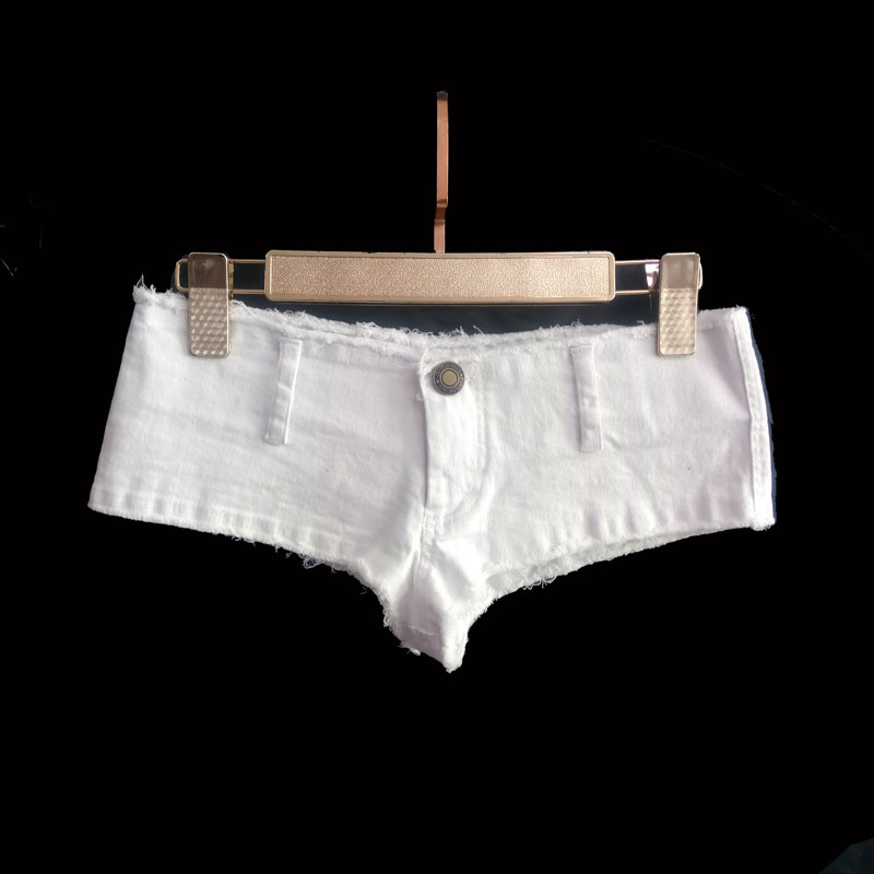 Jual Sexy Women Tassel Low Rise Waist Hot Short Sexy Denim Booty Sexy Jeans Shorts Vintage Cute