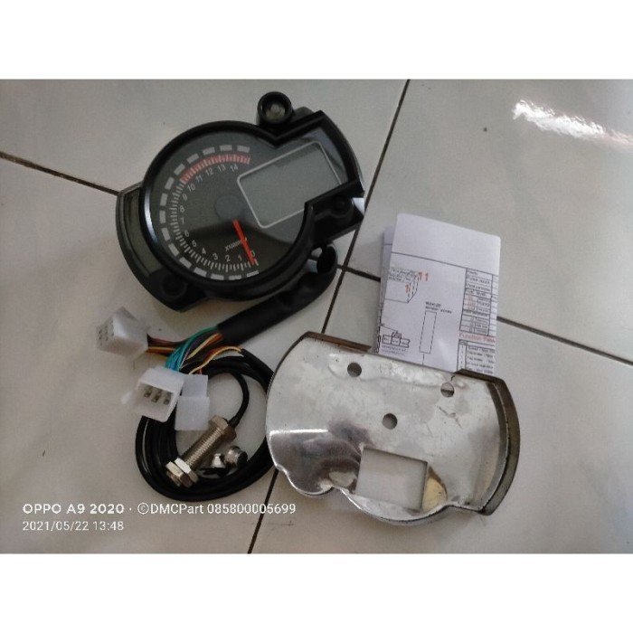 Jual Spidometer Rpm Digital Model Koso Rx N Spido Takometer Ninja