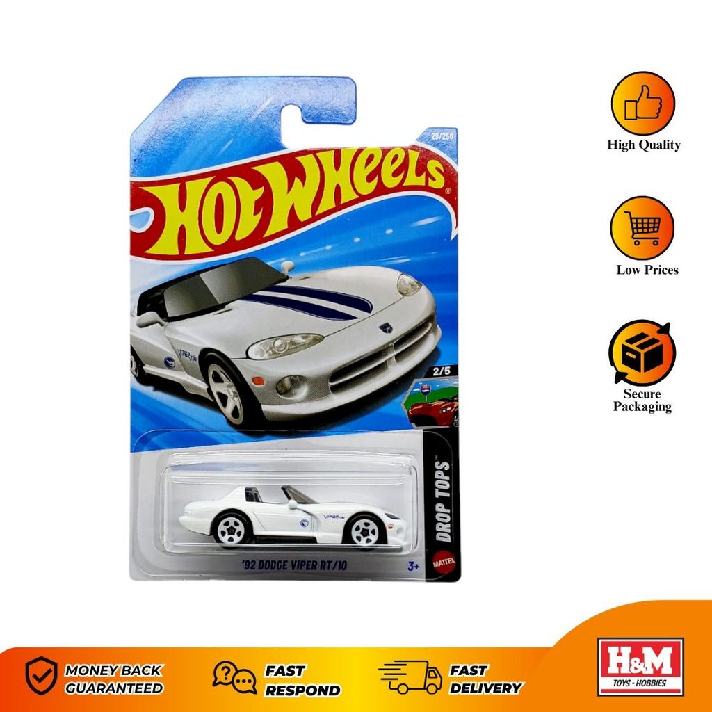 Jual Hot Wheels Dodge Viper RT B Shopee Indonesia