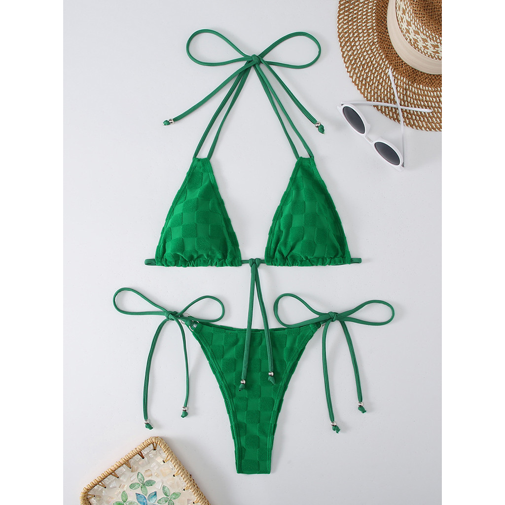 Jual Sexy Triangle Bikini Women S Swimsuit 2025 Swimwear Micro Thong