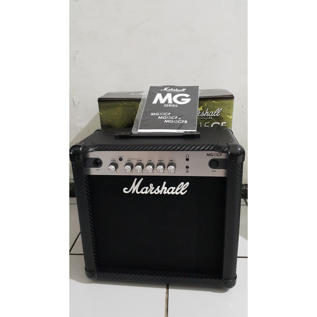Jual Ampli Gitar Marshall MG15CF / MG15 CF | Shopee Indonesia