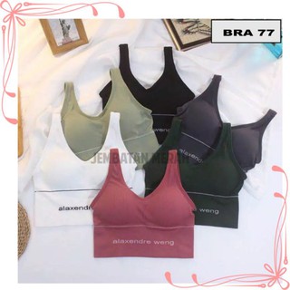 Jual SPORT BRA Import/ BH Olahraga import/pakaian dalam wanita ( B 01) -  Putih - Jakarta Utara - Tulipshop77