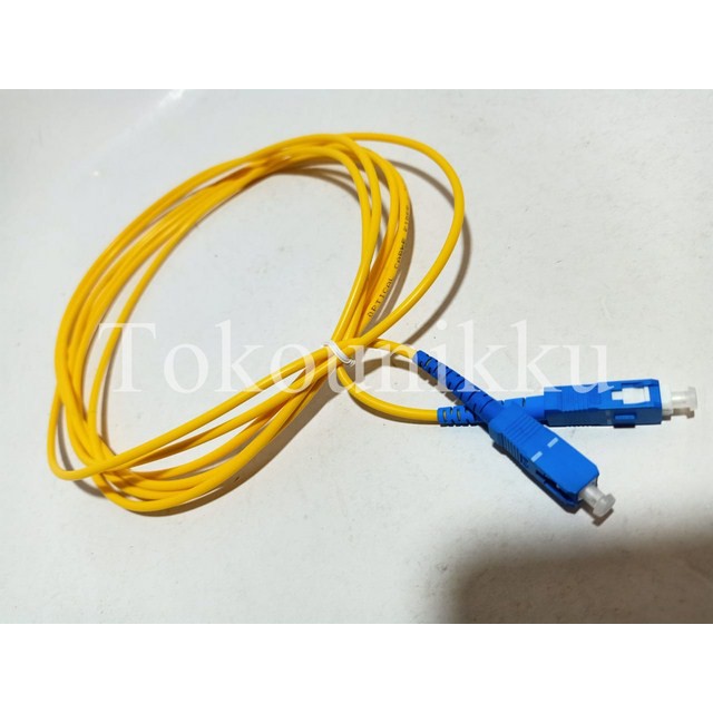 Jual Kabel Fiber Optic Patchcord Patch Cord SC INTERNAL 10M | Shopee ...