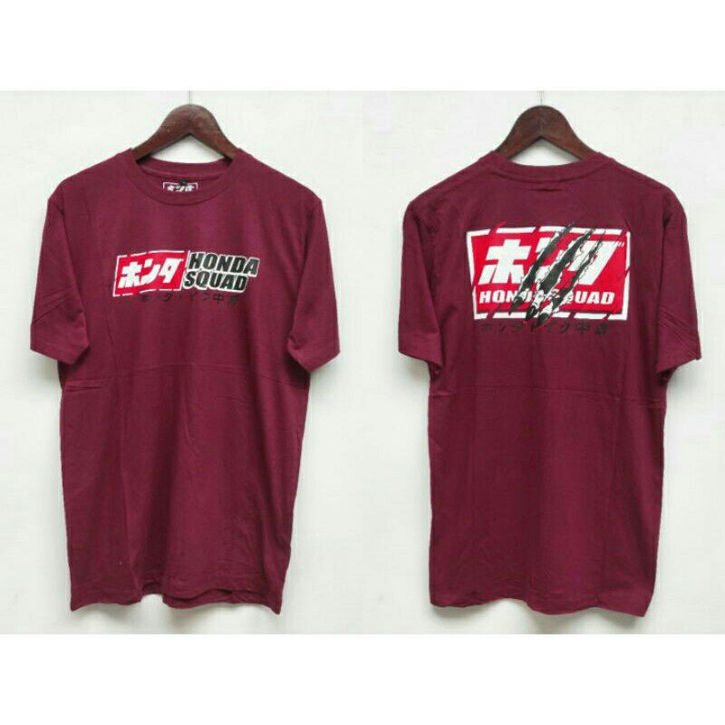 Jual Kaos Honda Squad Honda Mbois Kaos Original Honda Gank Kaos