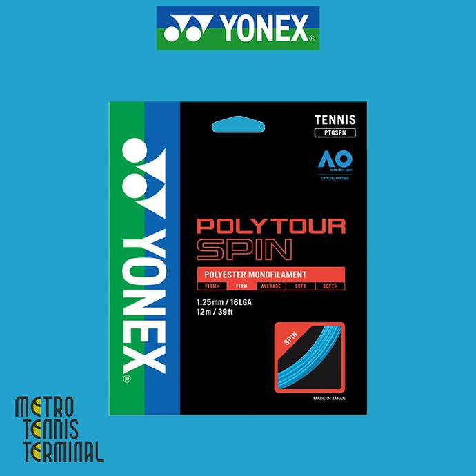 Jual Yonex Polytour Spin 120 ( Senar Raket Tenis ) | Shopee Indonesia