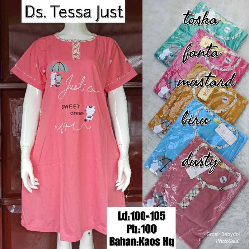 Jual DASTER TESSA STANDART (MOTIF RANDOM) | Shopee Indonesia