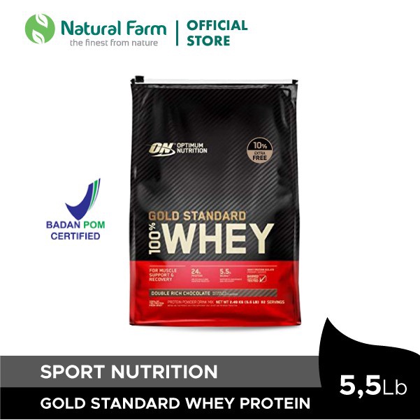 Jual Optimum Nutrition 100% Whey Gold Standard - Chocolate (5,5Lb ...