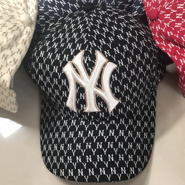 MLB Korea New York Yankees Monogram Cap (Beige) – The Factory KL