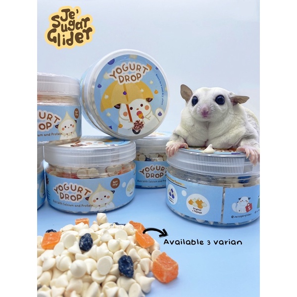 Jual YOGURT DROP, Snack Sehat Sugar Glider, 150gr Shopee Indonesia