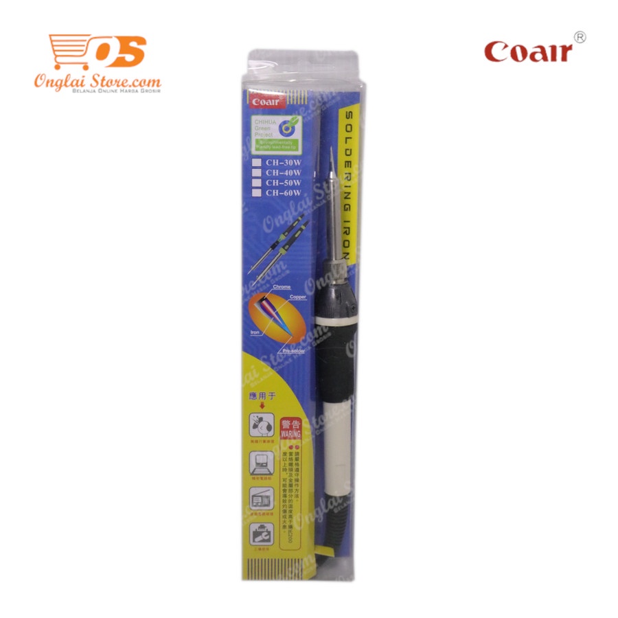 Jual SOLDER TANGAN COAIR 60W FASTHOT (IMPORTED ELEMEN) ORIGINAL ...