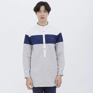 M231 Koko Kurta Pria Panjang Putih 1541A