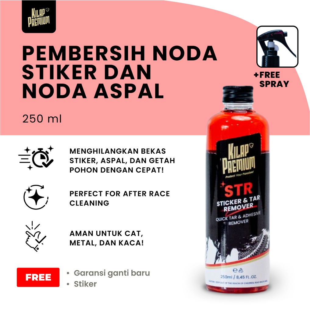 Jual Cairan Spray penghilang lem Stiker Sticker Adhesive Remover