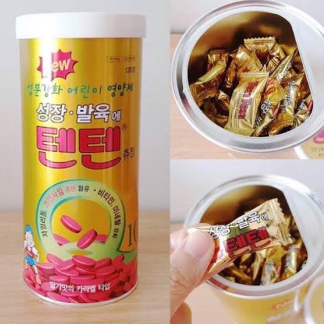 Jual Tenten Chewable Vitamin Tablet 1PC ORIGINAL TERMURAH | Shopee ...