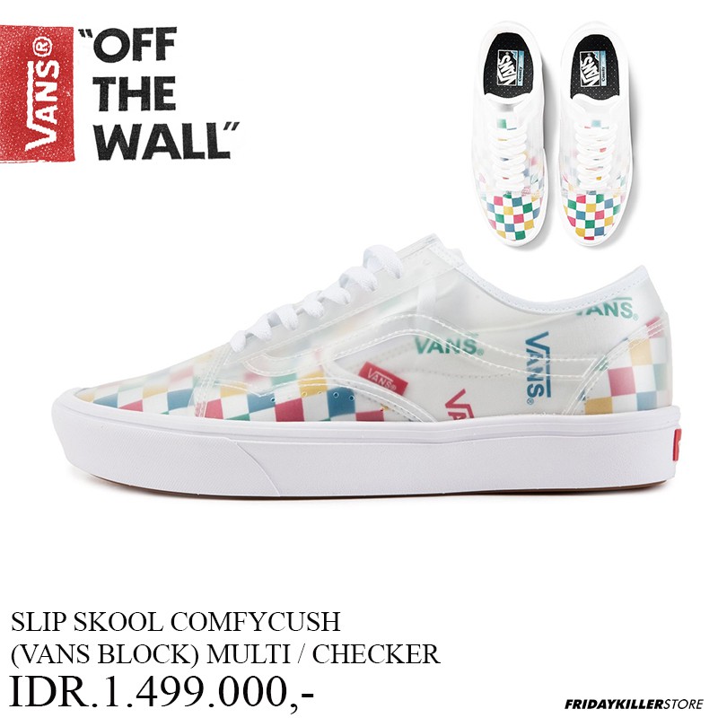 Harga sepatu vans off the wall kw sale