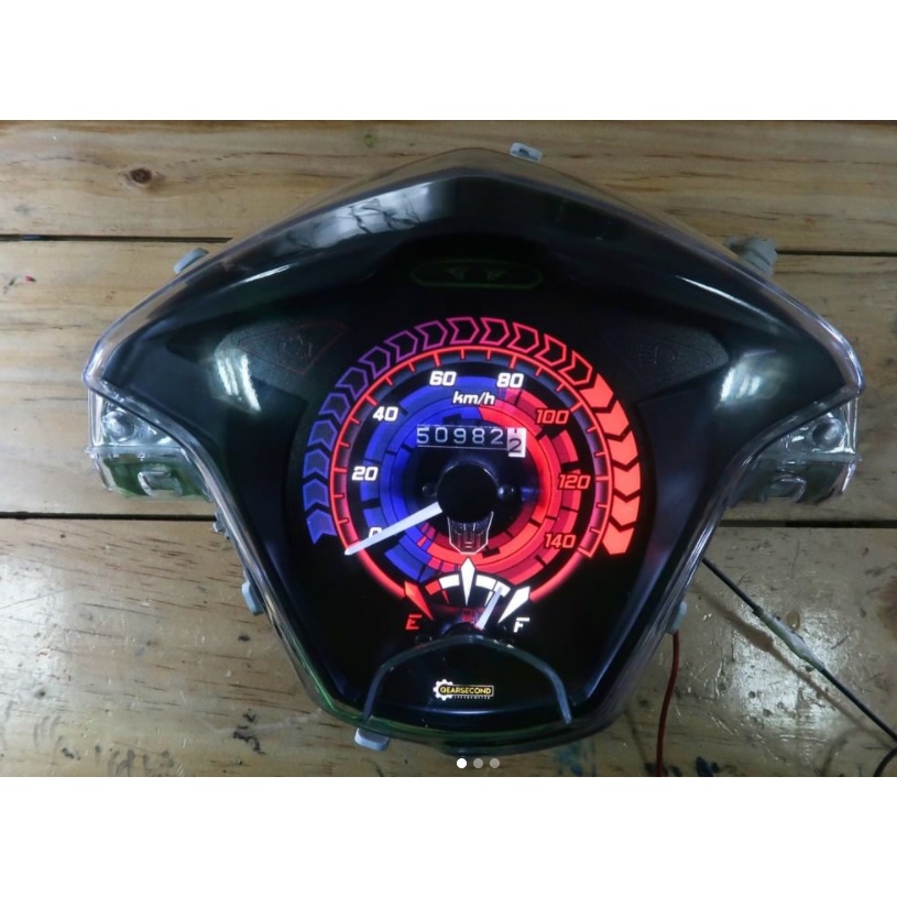 Jual PANEL SPEEDOMETER CUSTOM BEAT FI PAPAN SPEEDOMETER BEAT FI