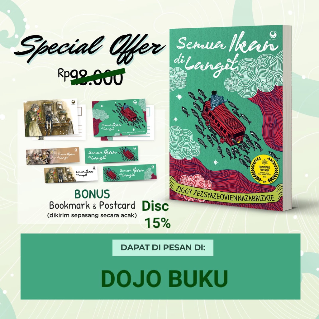 Jual Buku Semua Ikan Di Langit (Ziggy Zezsyazeoviennazabrizkie ...