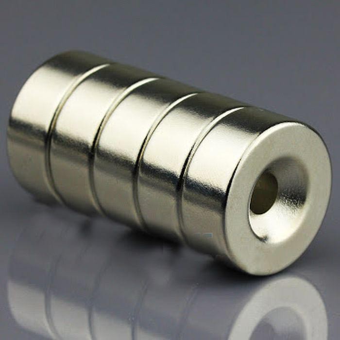 Jual MAGNET NEODYMIUM SUPER STRONG 25x10x6mm - 25 x 10 x 6 mm | Shopee ...