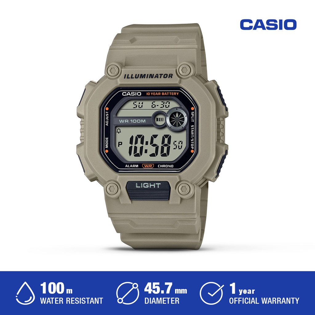Jual Jam Tangan Casio Digital Pria Original W737HX5AVDF Shopee