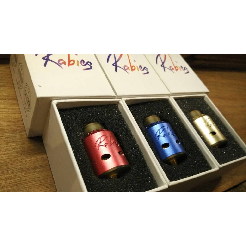 Jual RDA VAPE /VAPOR/ RABIES RDA by DESIRE 24mm | Shopee Indonesia