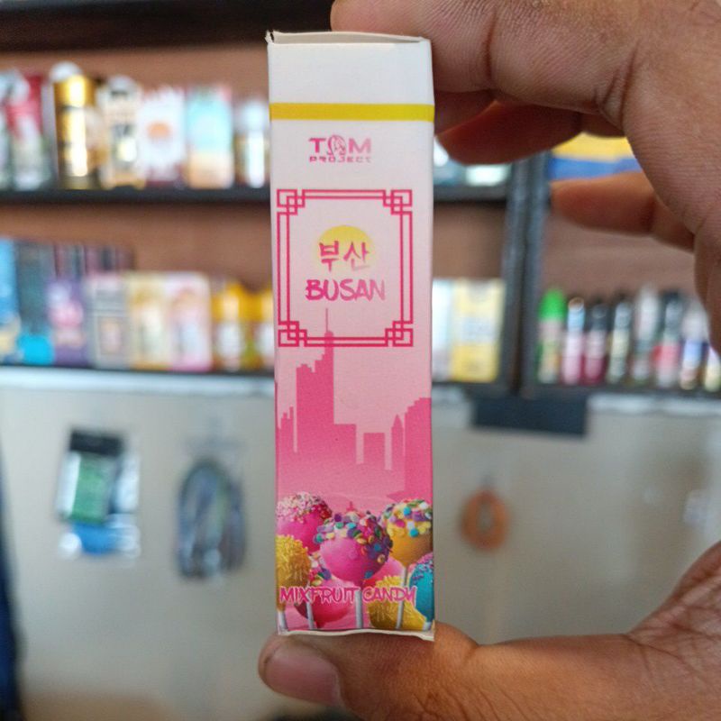 Jual Liquid Saltnic Busan Mixfruit Candy Ml By Tm Project Shopee Indonesia