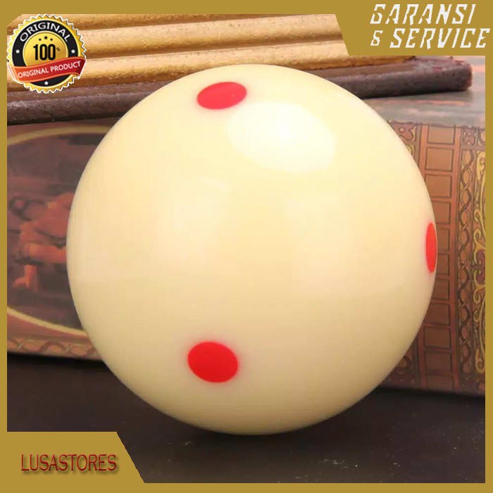 Jual Cue Ball 6 Red Dot 2 1/4" Titik 6 Biliar Billiard Bilyard Shopee